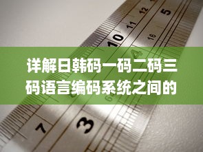 详解日韩码一码二码三码语言编码系统之间的主要区别和特性