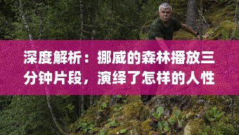 深度解析：挪威的森林播放三分钟片段，演绎了怎样的人性与情感世界