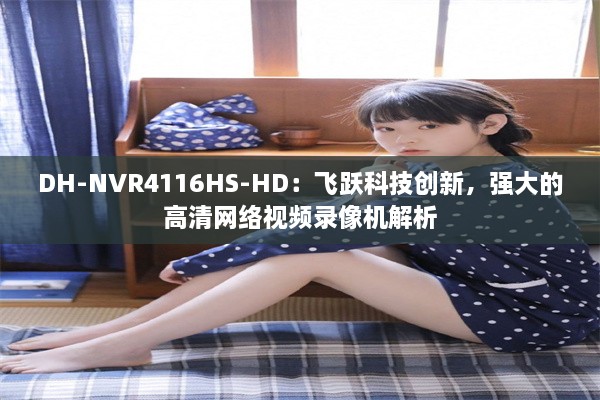 DH-NVR4116HS-HD：飞跃科技创新，强大的高清网络视频录像机解析