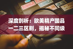 深度剖析：欧美精产国品一二三区别，揭秘不同级别产品的独特魅力 v7.9.7下载