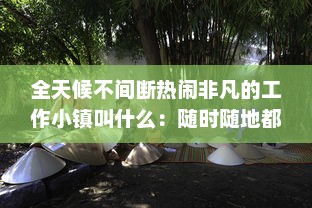 全天候不间断热闹非凡的工作小镇叫什么：随时随地都能干的神秘之地揭秘 v5.6.8下载