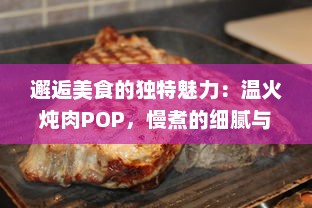 邂逅美食的独特魅力：温火炖肉POP，慢煮的细腻与滋味，诠释你未曾知晓的食物烹饪艺术 v4.9.5下载