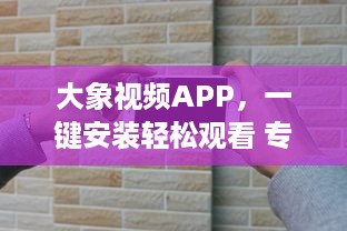 大象视频APP，一键安装轻松观看 专为用户打造的流畅体验，畅享高清视频内容 v2.5.4下载