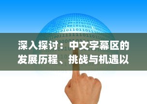 深入探讨：中文字幕区的发展历程、挑战与机遇以及对全球影视产业的影响