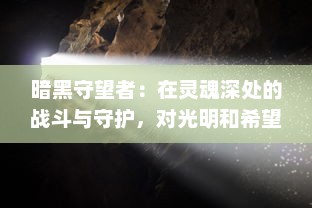 暗黑守望者：在灵魂深处的战斗与守护，对光明和希望永恒的追寻