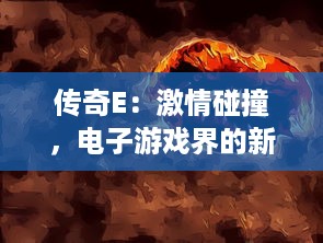 传奇E：激情碰撞，电子游戏界的新纪元，颠覆传统，探索无限可能